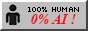 100 percent human 0 percent ai